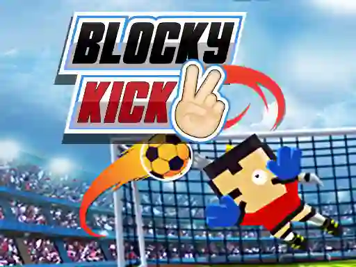 Permainan Blocky Kick 2 secara online