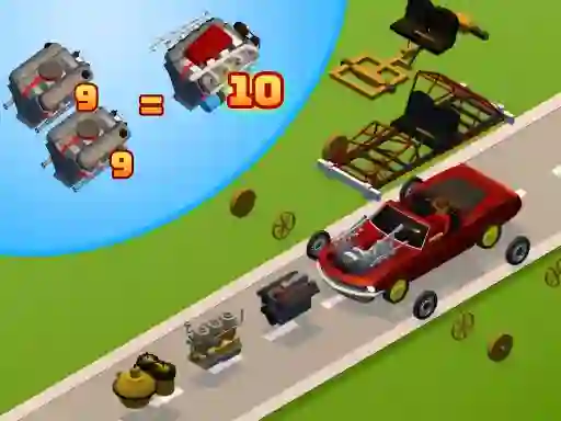 Permainan Idle Drive: Merge, Upgrade, Drive secara online