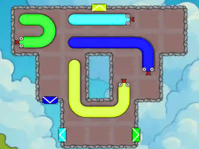 Permainan Slither Escape secara online