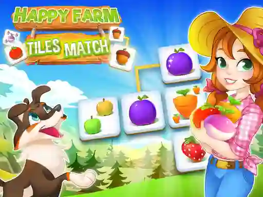 Permainan Happy Farm Tiles Match secara online