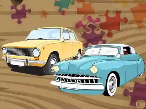 Permainan Old Timer Car Jigsaw secara online