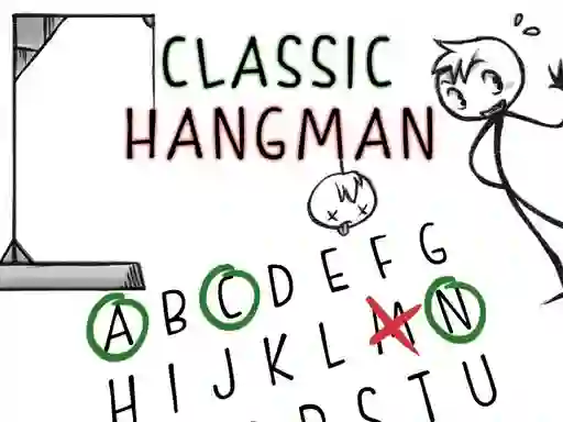 Permainan Classic Hangman secara online
