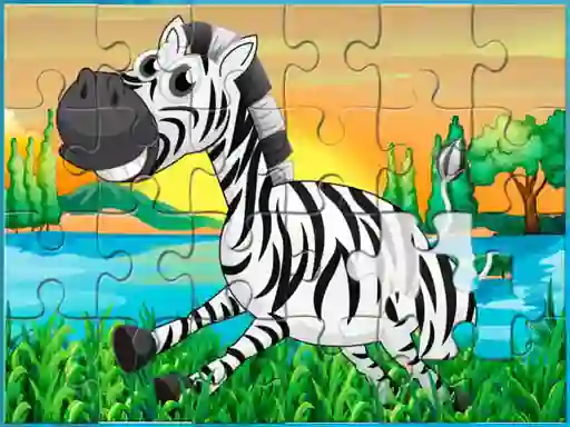 Permainan Happy Animals Jigsaw secara online