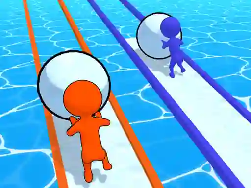 Permainan Snowball Racing secara online