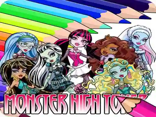 Permainan Coloring Book for Monster High secara online