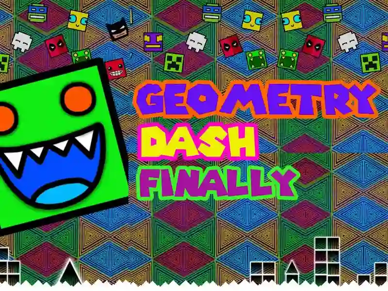 Permainan Geometry Dash Finally secara online