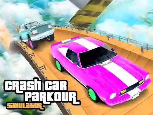 Permainan Crash Car Parkour Simulator secara online