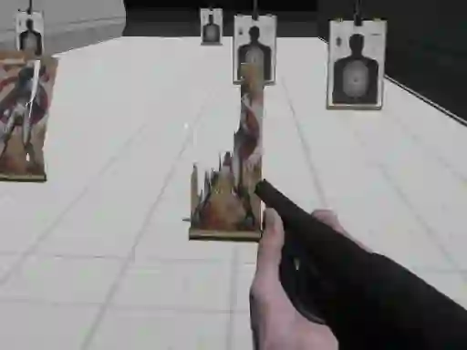 Permainan Shooting Range Simulator secara online