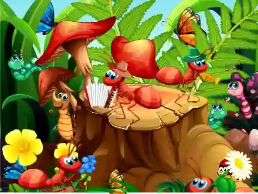 Permainan Hidden Objects Insects secara online