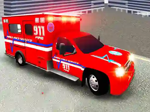 Permainan City Ambulance Driving secara online