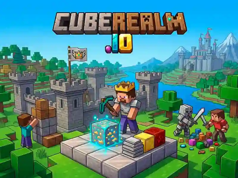 Permainan CubeRealm.io secara online