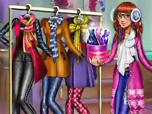 Permainan Tris Winter Fashion Dolly Dress Up secara online