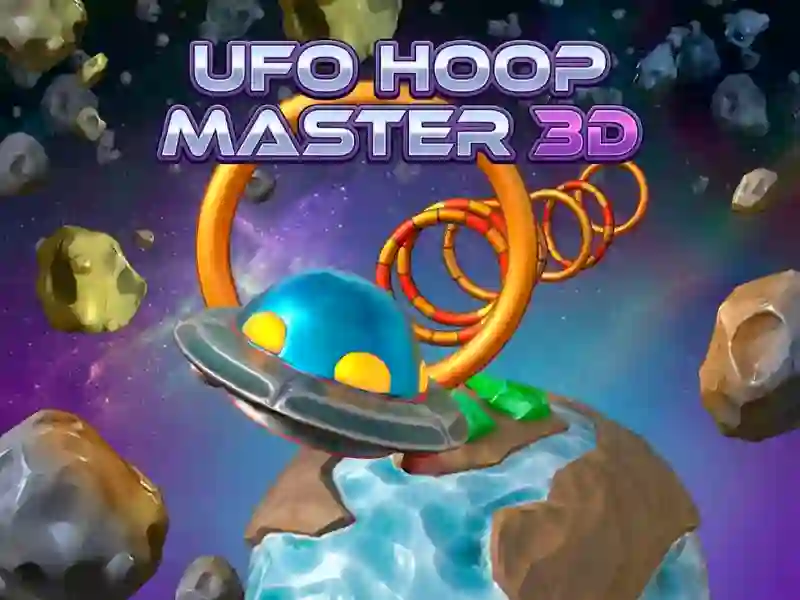 Permainan Ufo Hoop Master 3d secara online