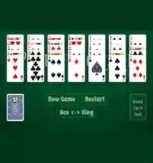 Permainan Patience Solitaire secara online