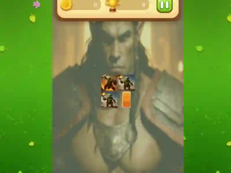 Permainan Orc Memory Match secara online