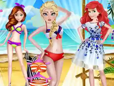 Permainan Beach Fashion Outfits secara online