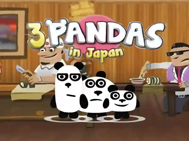 Permainan 3 Pandas In Japan HTML5 secara online
