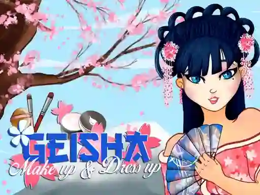 Permainan Geisha make up and dress up secara online
