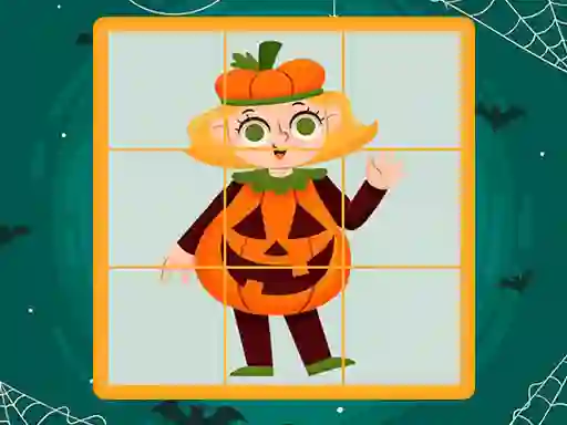 Permainan Halloween Puzzles secara online