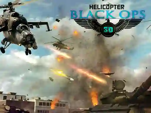 Permainan Helicopter Black Ops 3d secara online