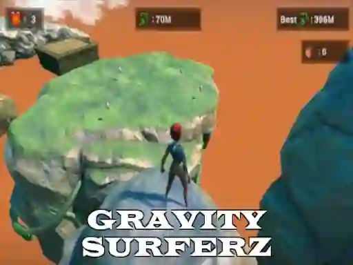 Permainan Gravity Surfer secara online