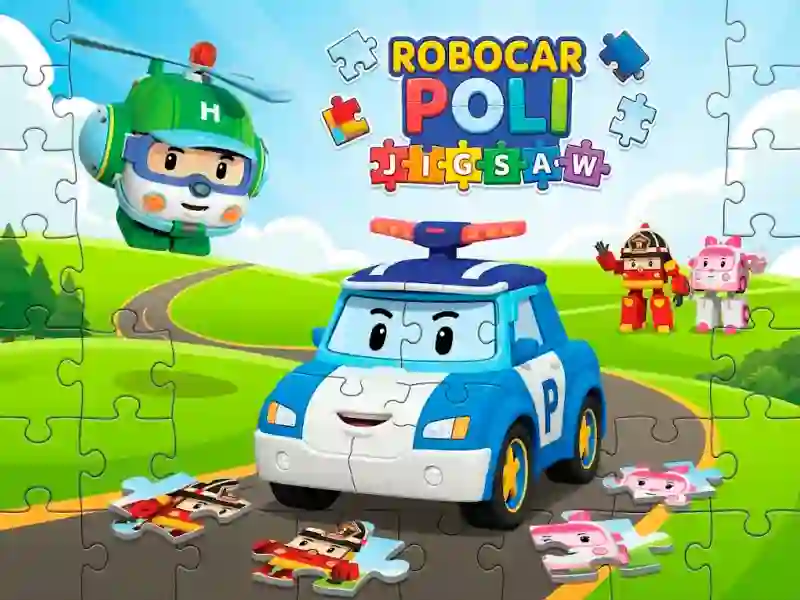 Permainan Robocar Poli Jigsaw secara online