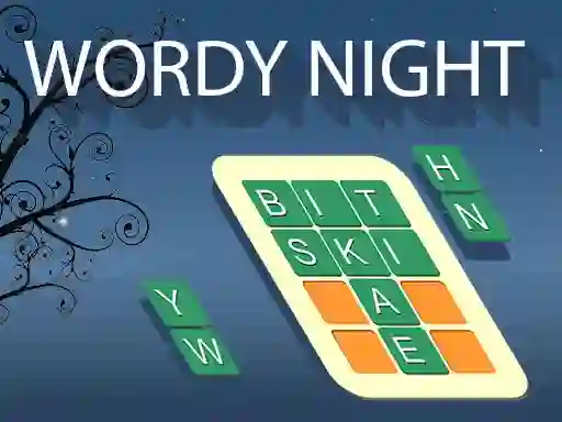 Permainan Wordy Night secara online