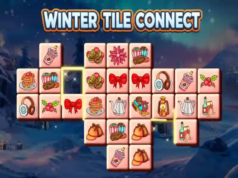 Permainan Winter Tile Connect secara online