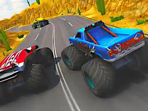 Permainan Monster Truck Extreme Racing secara online