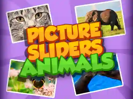 Permainan Picture Slider Animals secara online