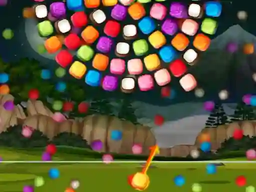 Permainan Bubble Shooter Candy Wheel secara online