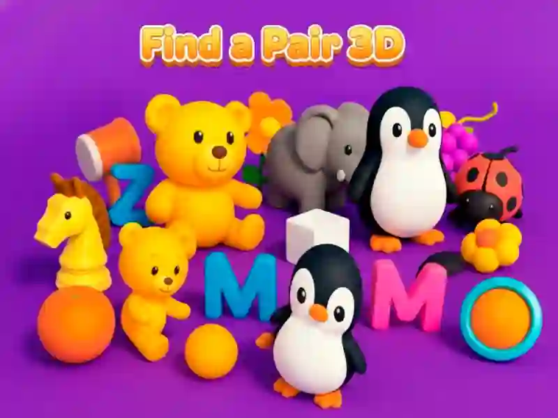 Permainan Find a Pair 3D secara online