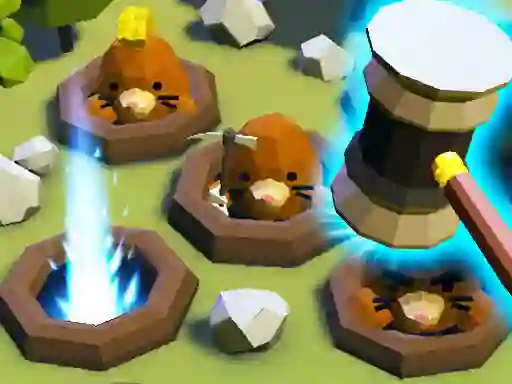 Permainan The Mole Knocker secara online