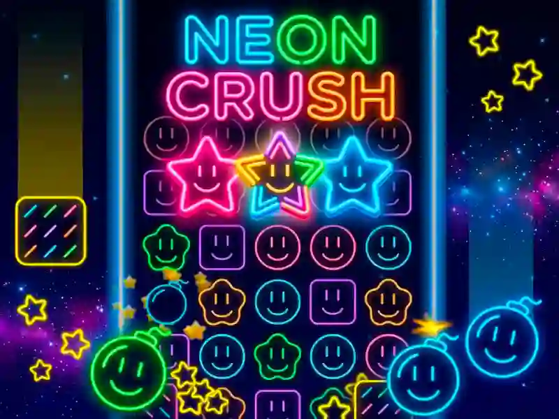 Permainan Neon Crush secara online