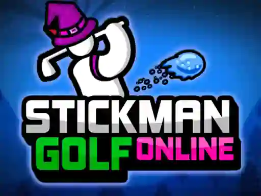 Permainan Stickman Golf Online secara online
