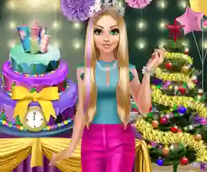 Permainan Blondie Winter Party secara online