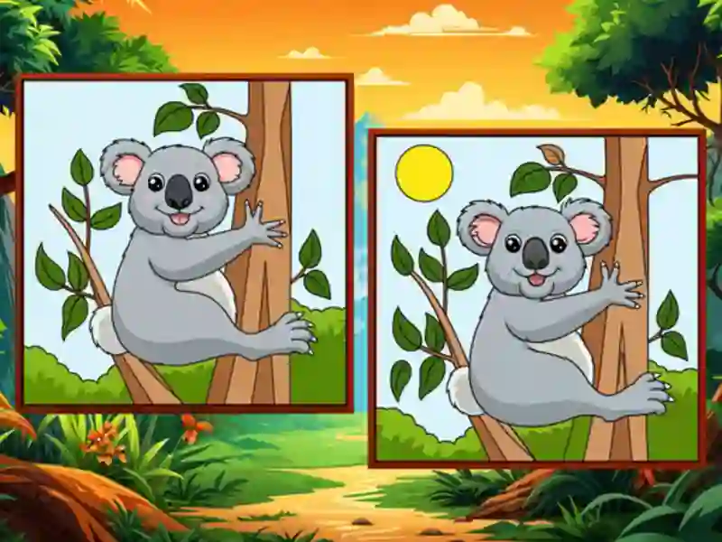Permainan Animal: Find The Differences secara online