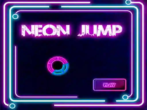 Permainan Neon Jump secara online