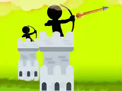 Permainan Stickman Archer Castle secara online