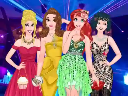 Permainan  Princesses Graduation Party Night secara online