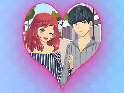 Permainan Romantic Anime Couples Dress Up Game secara online