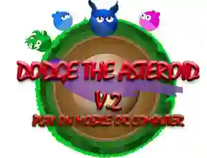 Permainan Dodge the asteroid secara online