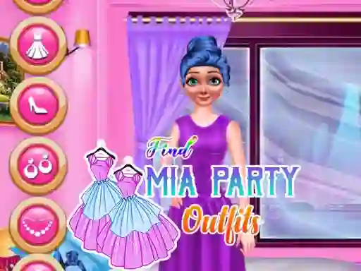 Permainan Find Mia Party Outfits secara online