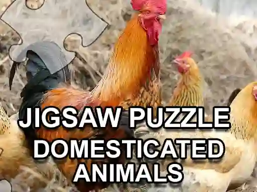Permainan Jigsaw Puzzle Domesticated Animals secara online