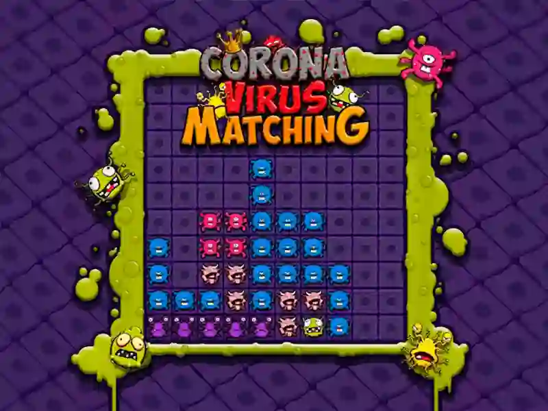 Permainan Corona Virus Matching secara online