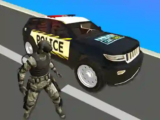 Permainan Police Car Chase secara online