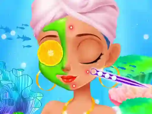 Permainan Mermaid Games Princess Makeup secara online