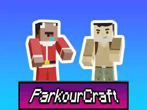 Permainan Parkour Craft Noob Steve secara online
