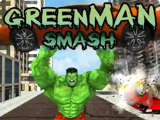 Permainan Green Man Smash secara online