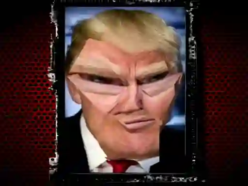 Permainan Trump Funny face secara online